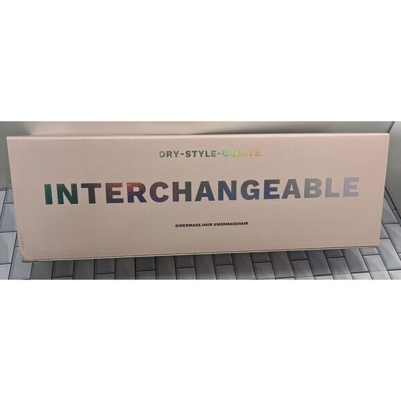 Mermade Hair Ionic Blow Dry Wave Interchangeable New 3 In 1 - Picture 2 of 9